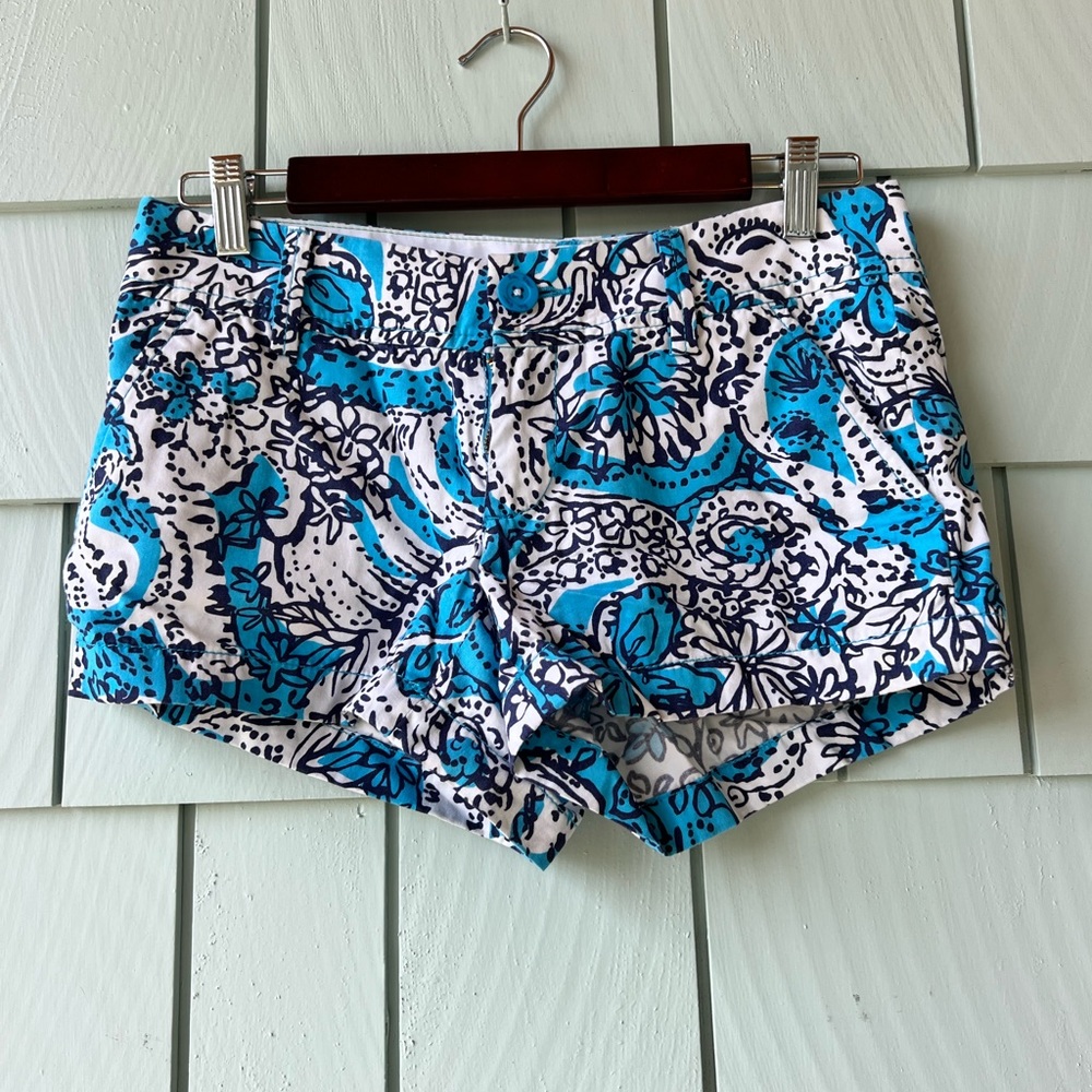 Lilly Pulitzer Walsh short - Hippy Happy Shake - Size 0